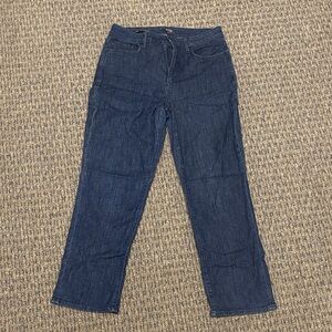 NYDJ Relaxed Straight Indigo Jeans